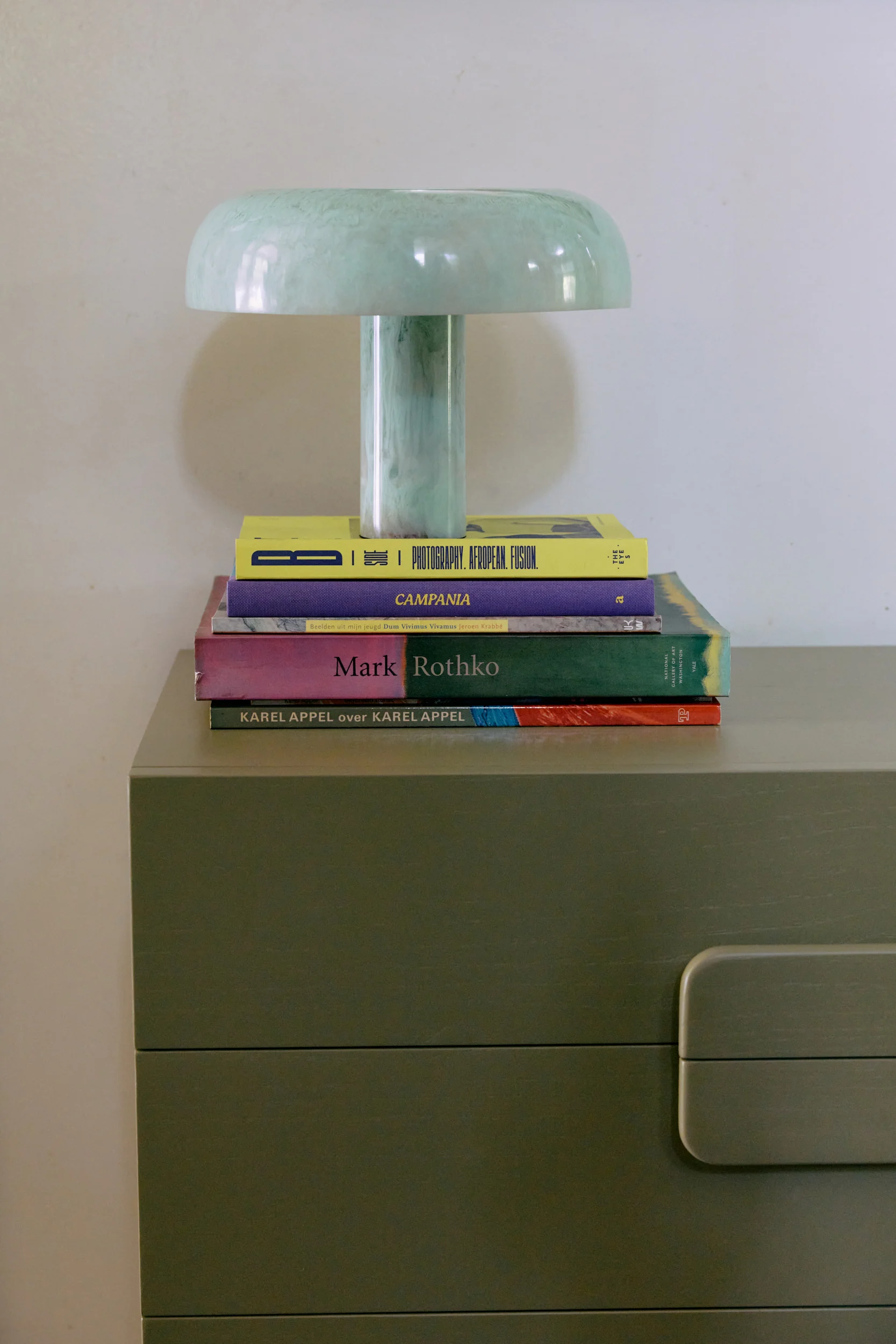 Mushroom Lamp Small, Mint - Image 6