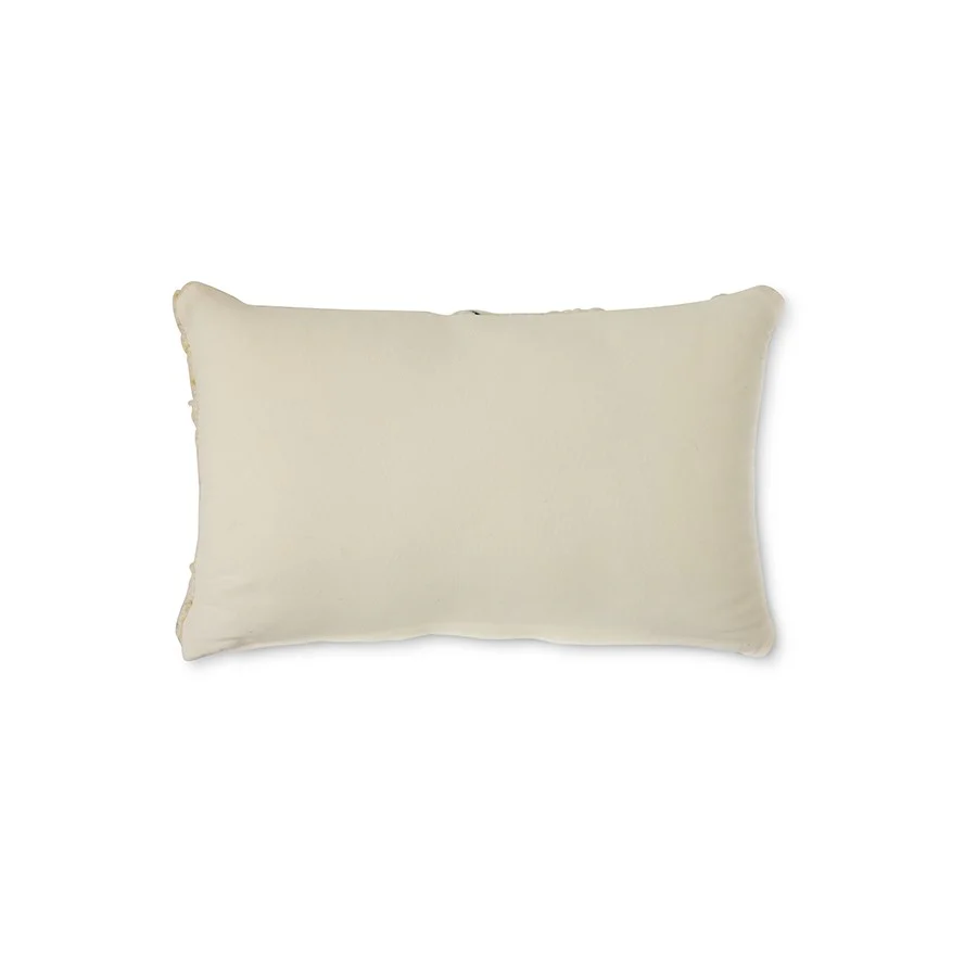 Natural Wool Striped Cushion (50X30cm) - Image 3
