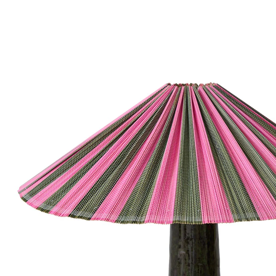 Plisse Lamp Shade, Camellia - Image 5