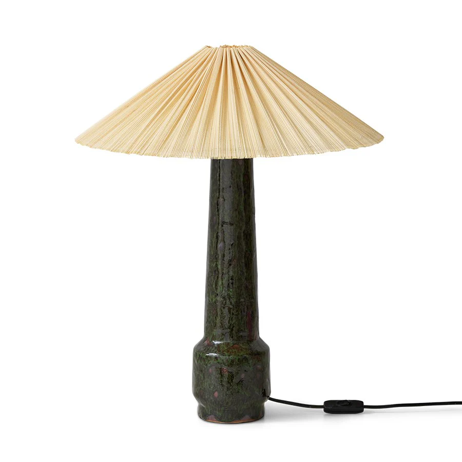Plisse Lamp Shade, Ivory - Image 3