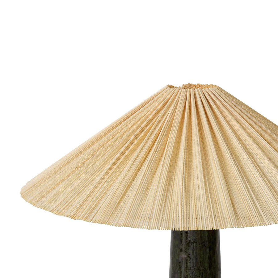 Plisse Lamp Shade, Ivory - Image 8