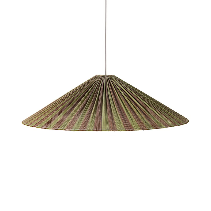 Plisse Pendant Lamp, Verdura