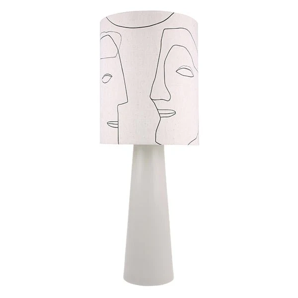 Printed Faces Lampshade L - Image 3