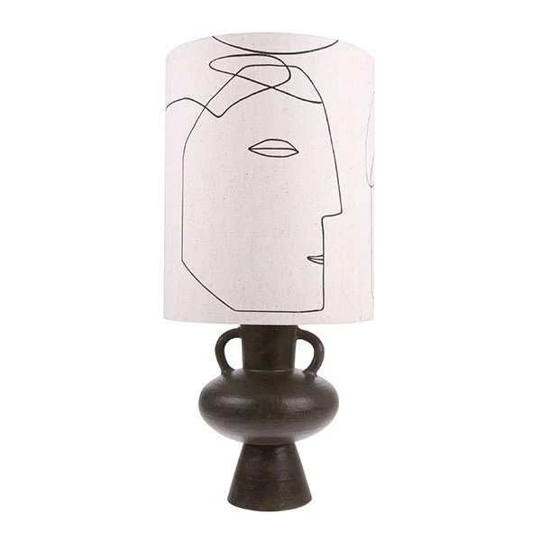 Printed Faces Lampshade L - Image 4