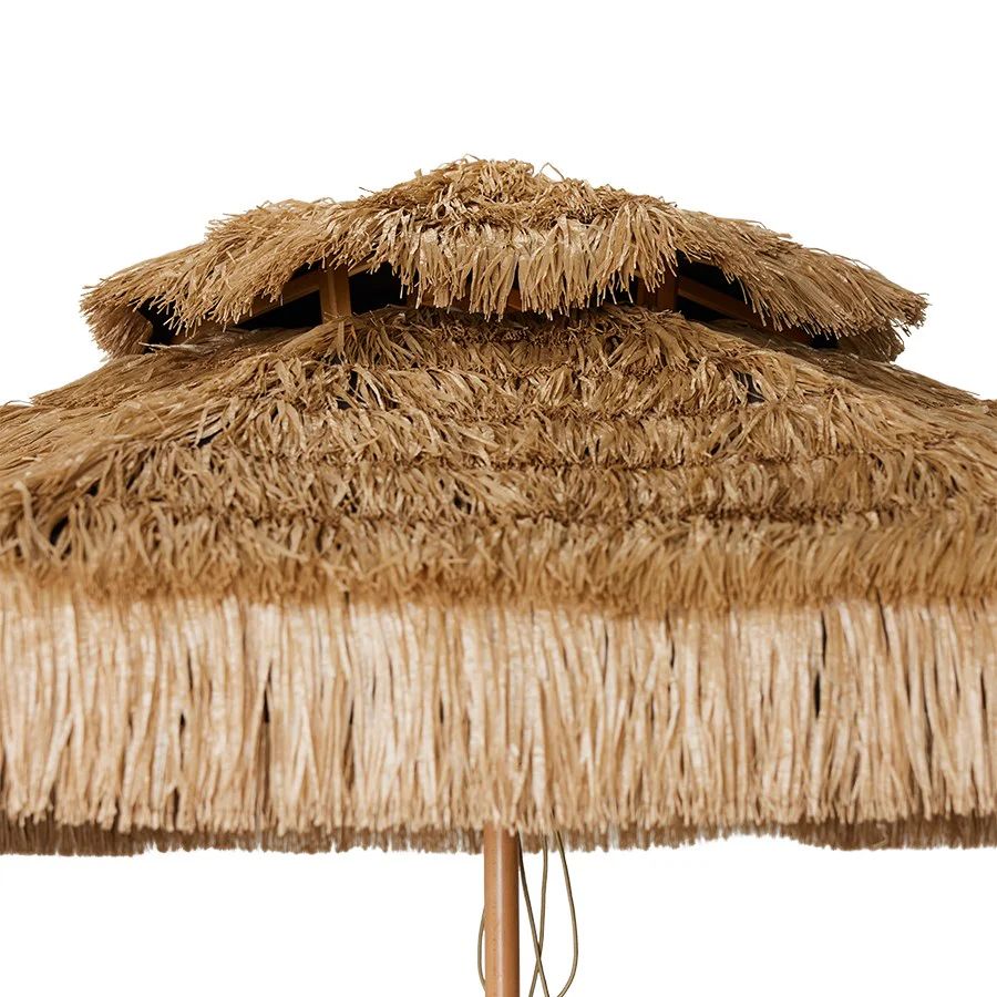 Raffia Patio Umbrella - Image 3