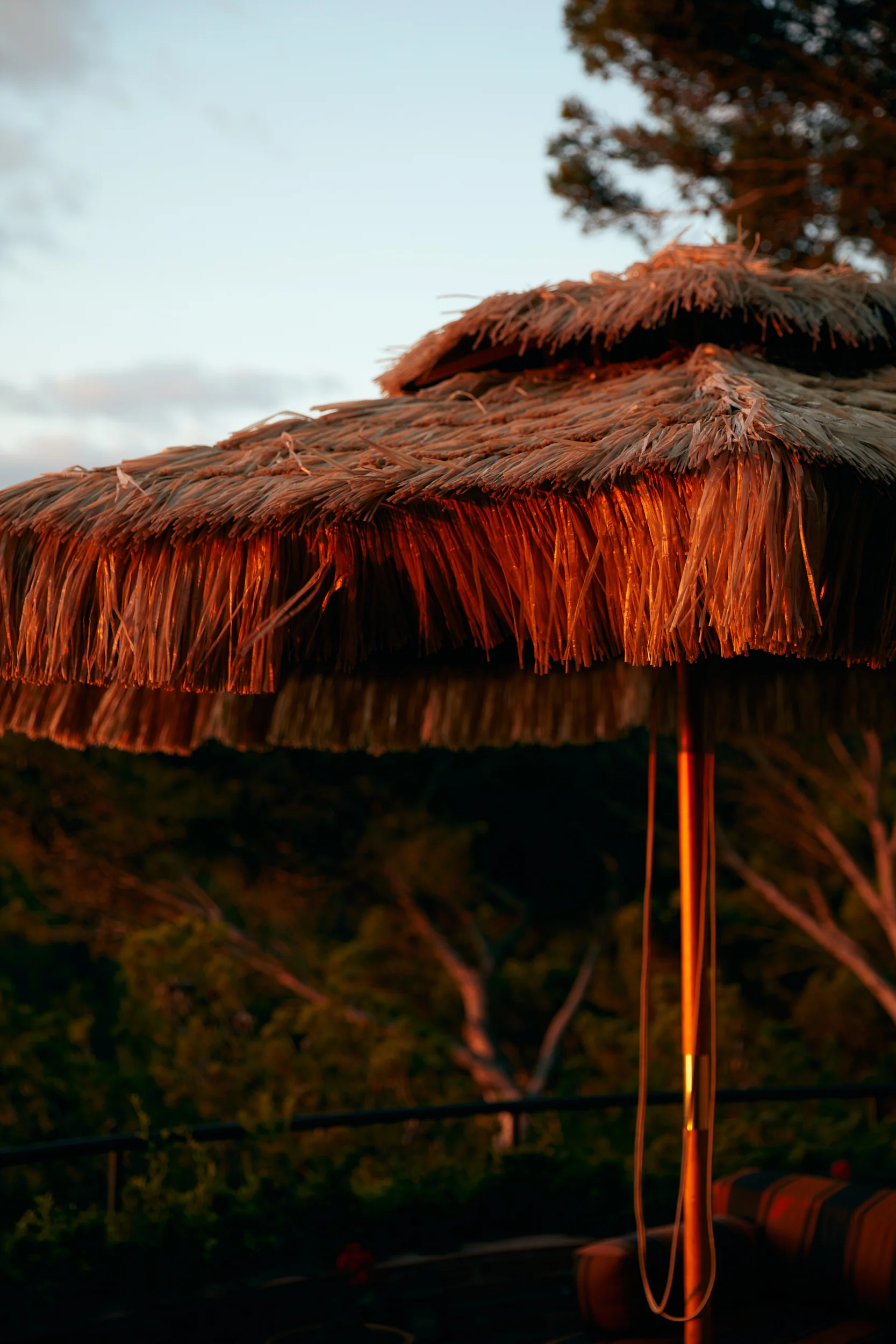 Raffia Patio Umbrella - Image 5