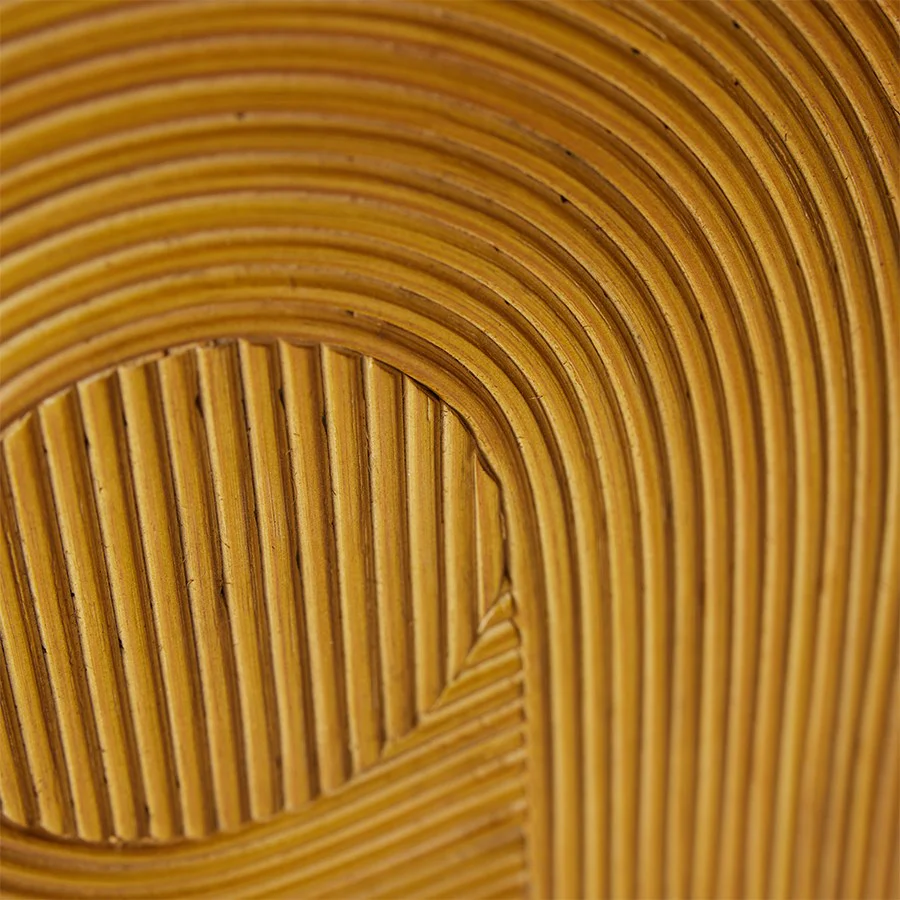 Rattan Wall Panel Curl - Image 3