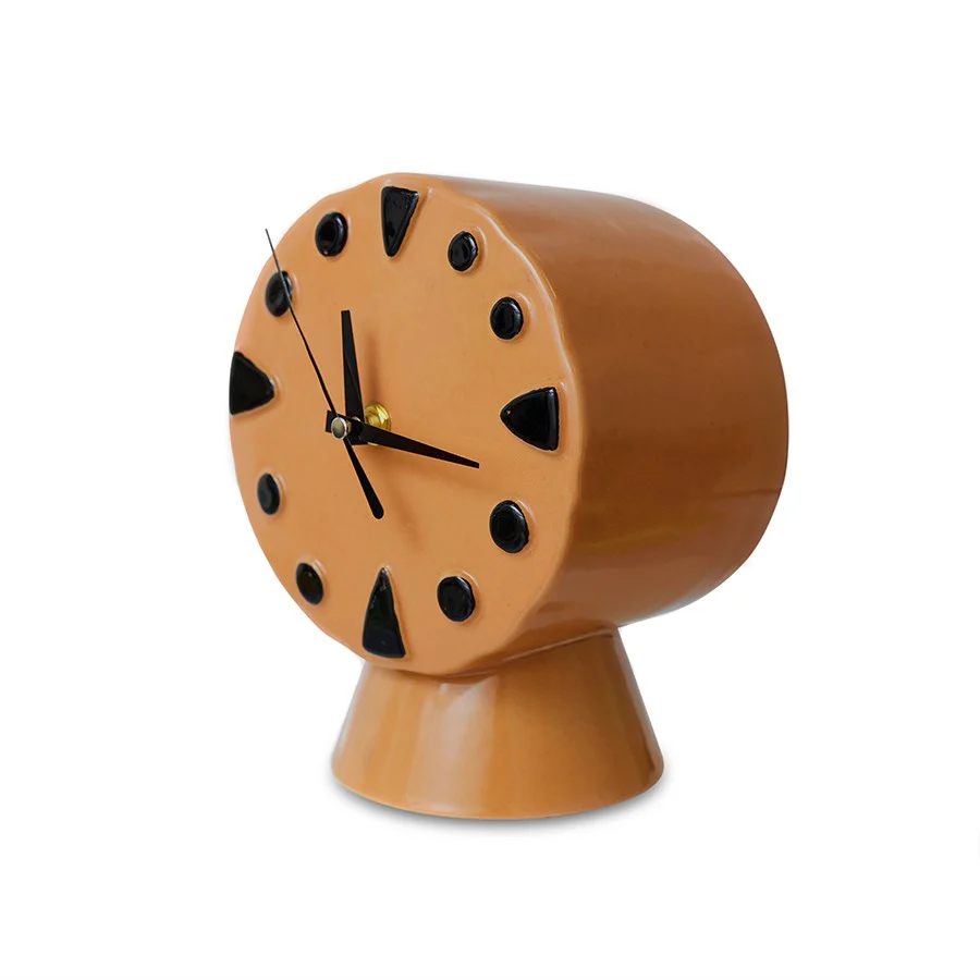 Retro Ceramic Clock Peach - Image 2