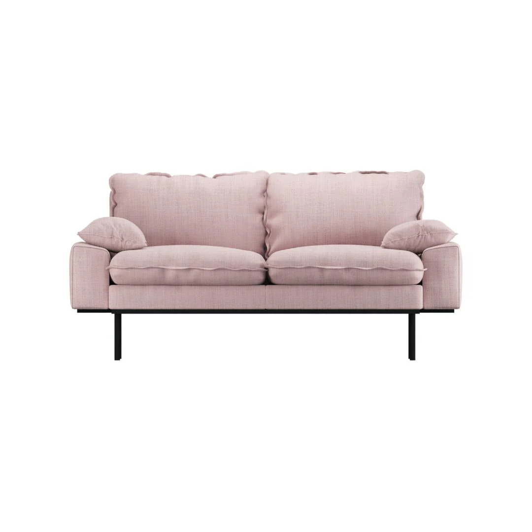 Retro Sofa: 2-Seats, Wise, Blossom