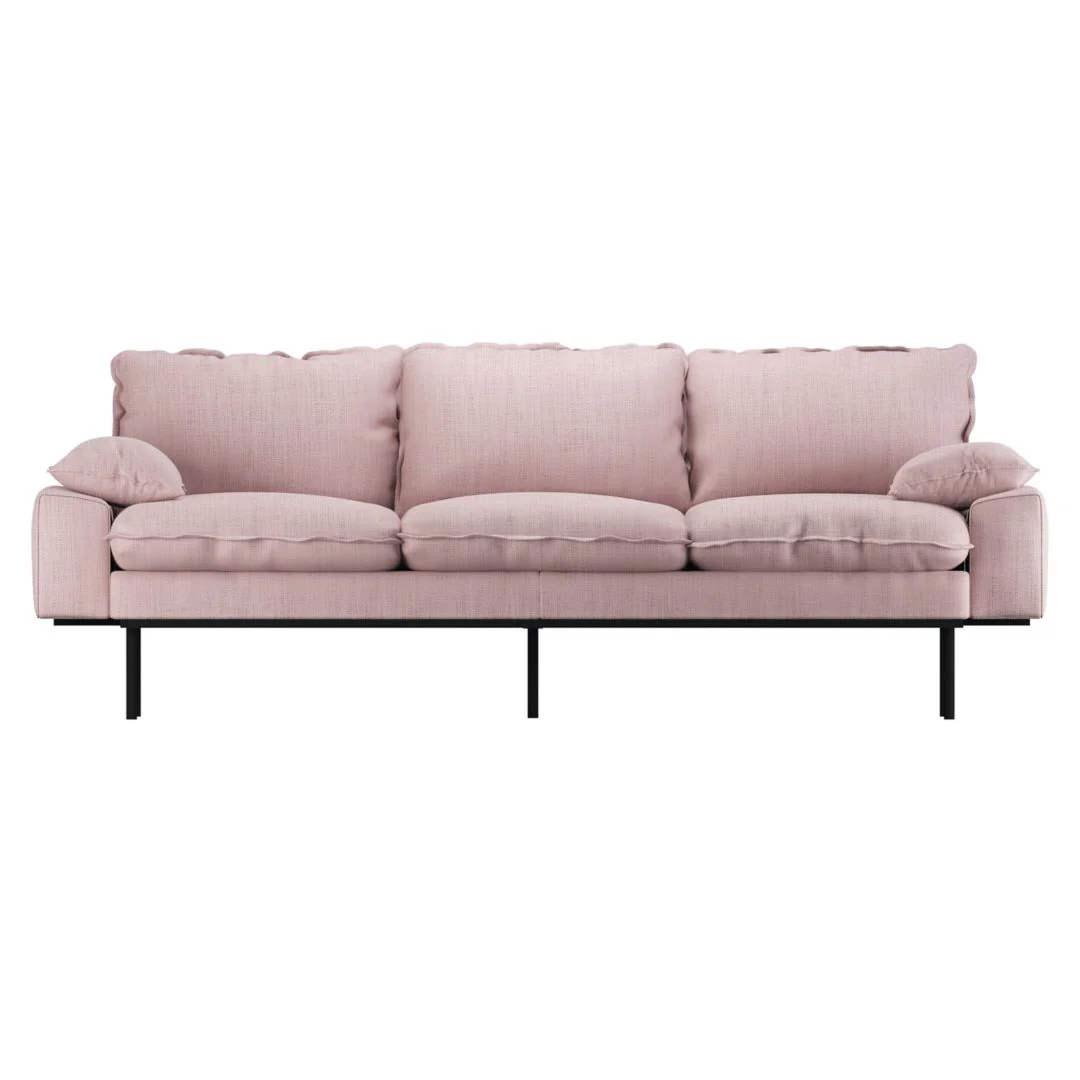 Retro Sofa: 4-Seats, Wise, Blossom