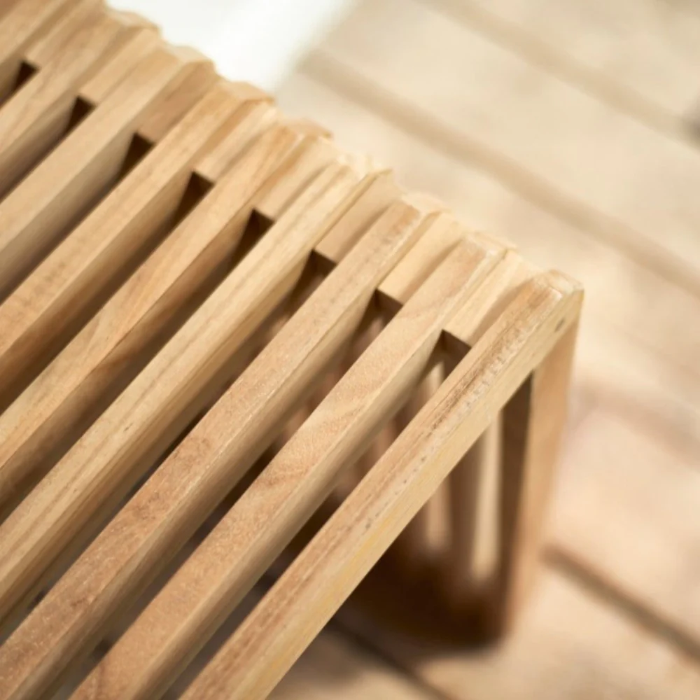 Slatted Bench/ Element Teak - Image 4