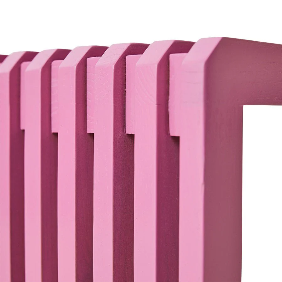 Slatted Bench Hot Pink L - Image 3
