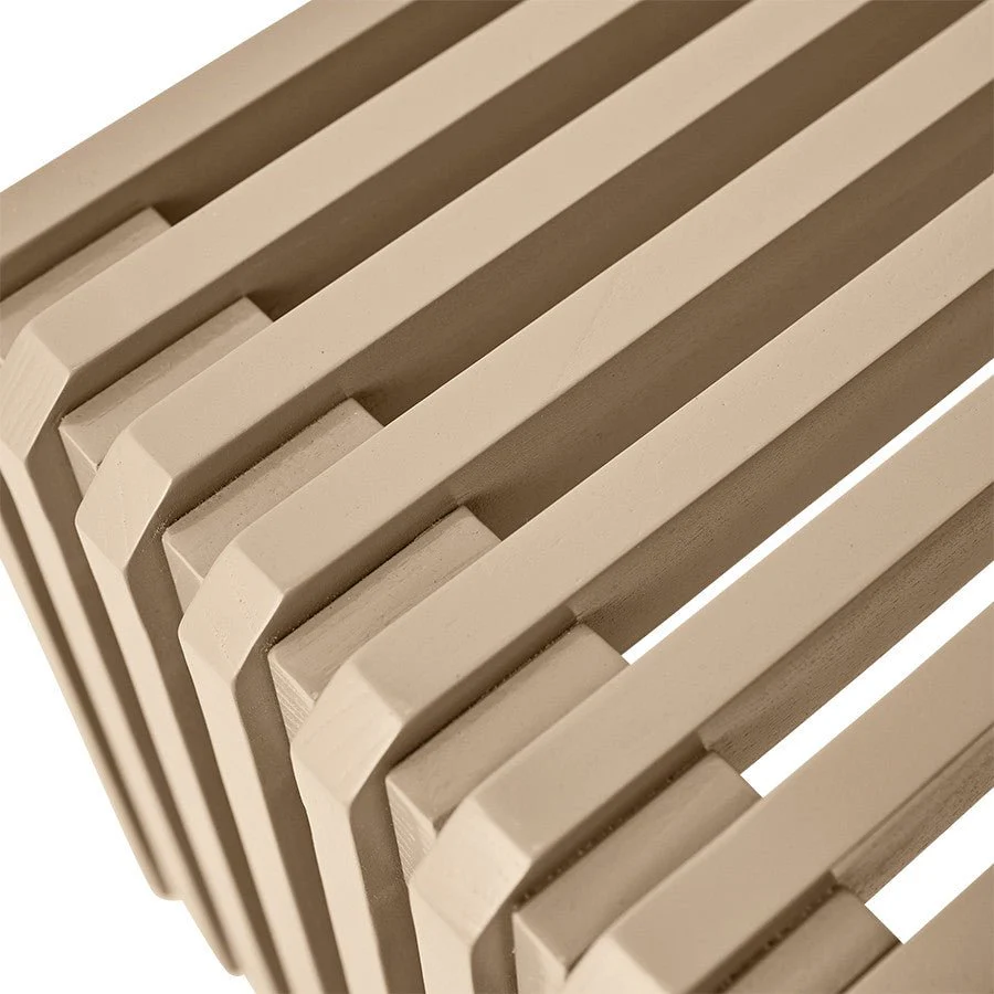 Slatted Bench L Sand - Image 3