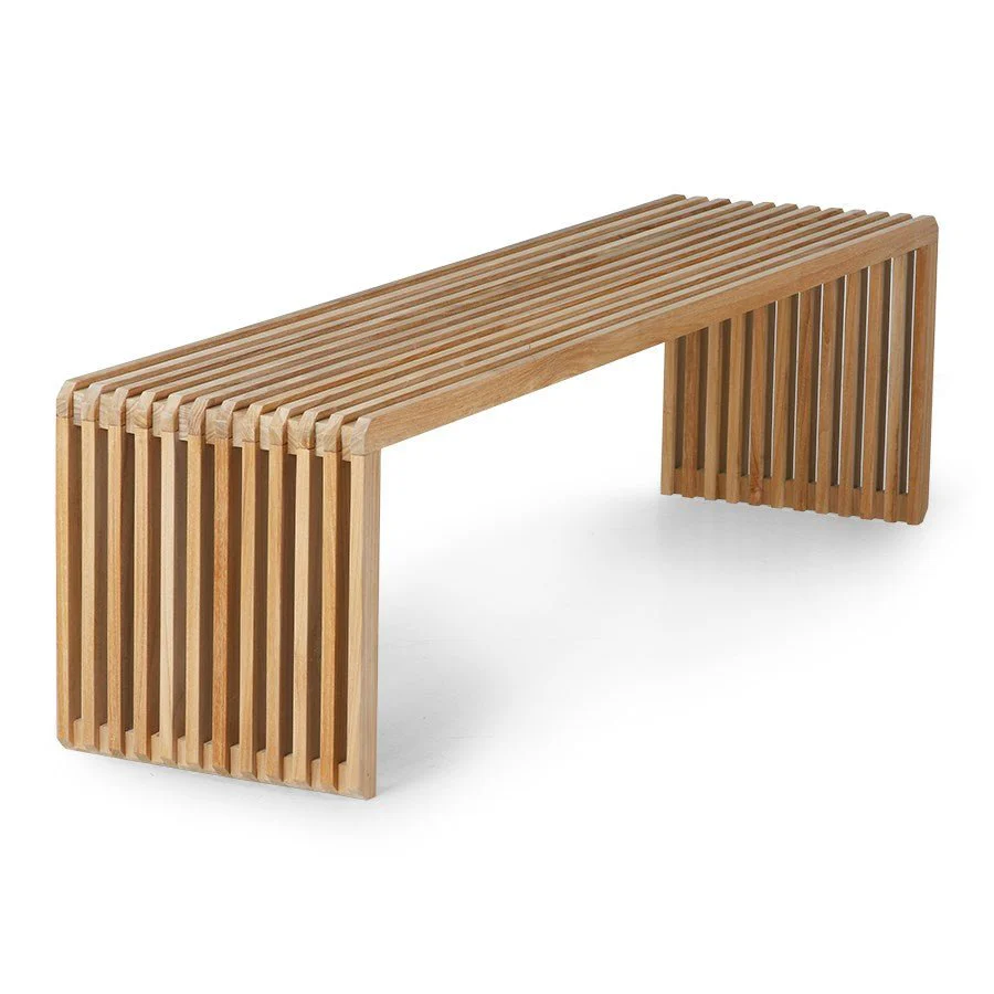 Slatted Bench Bold Teak