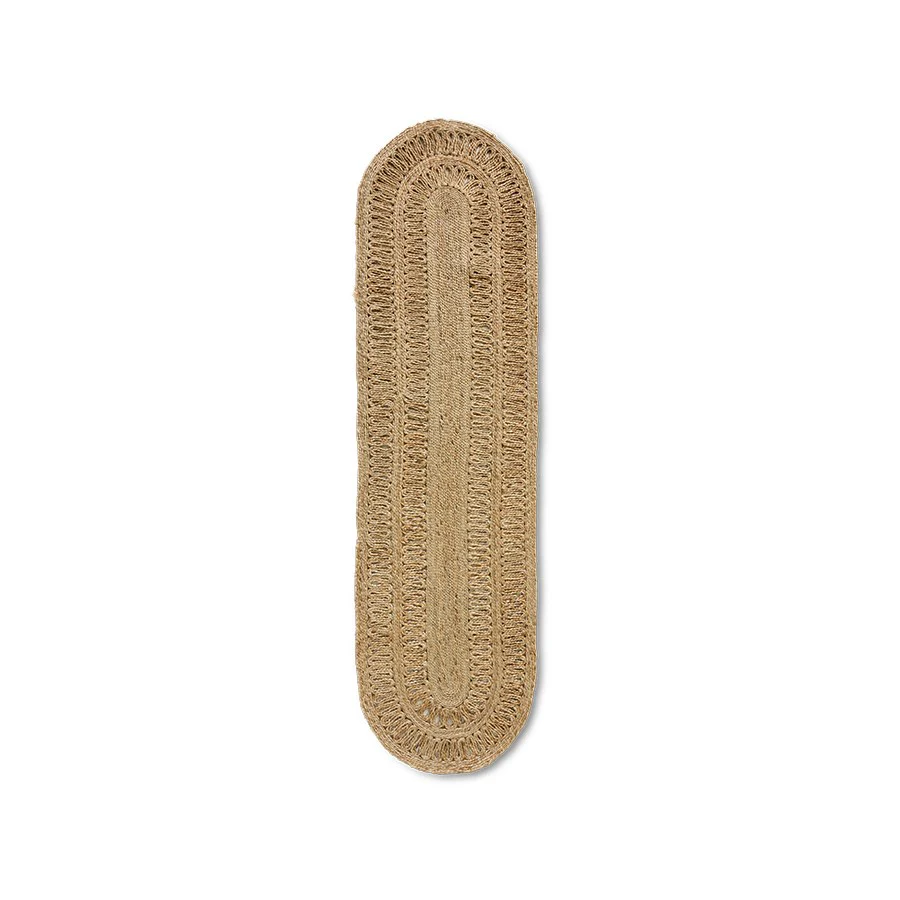 Soleil Jute Runner Oval (80X300cm) - Image 3