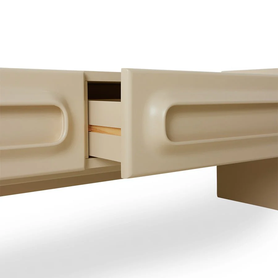 Space Lowboard, Cream - Image 4