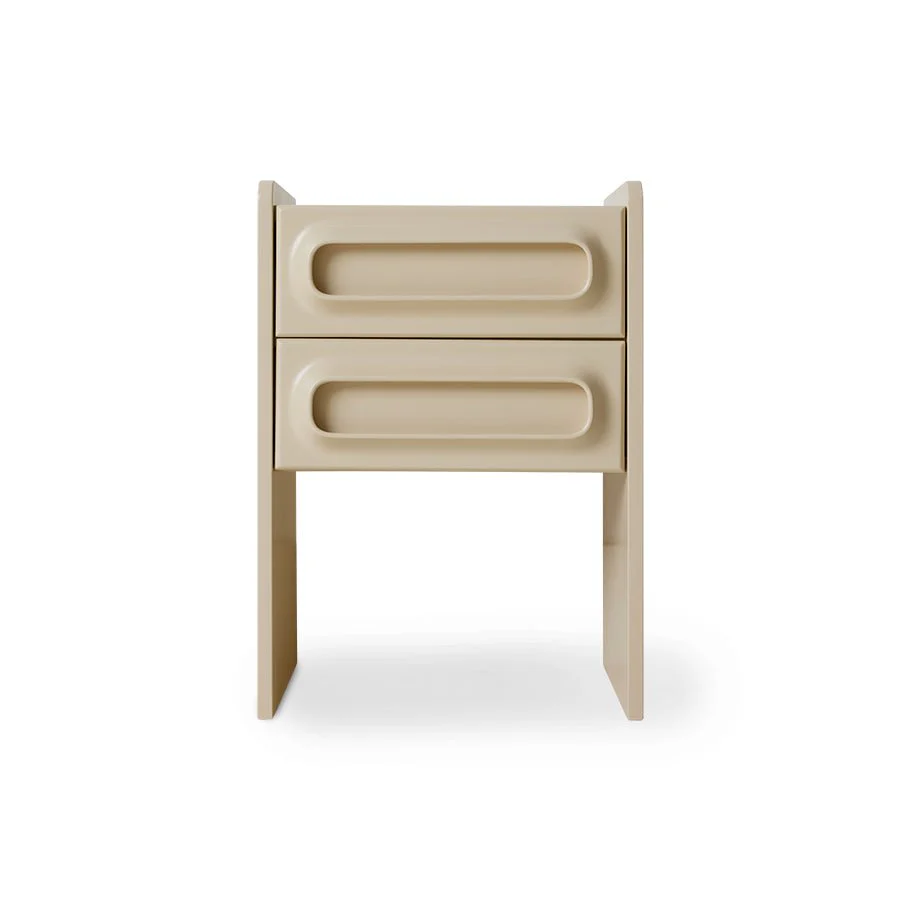 Space Nightstand Cream