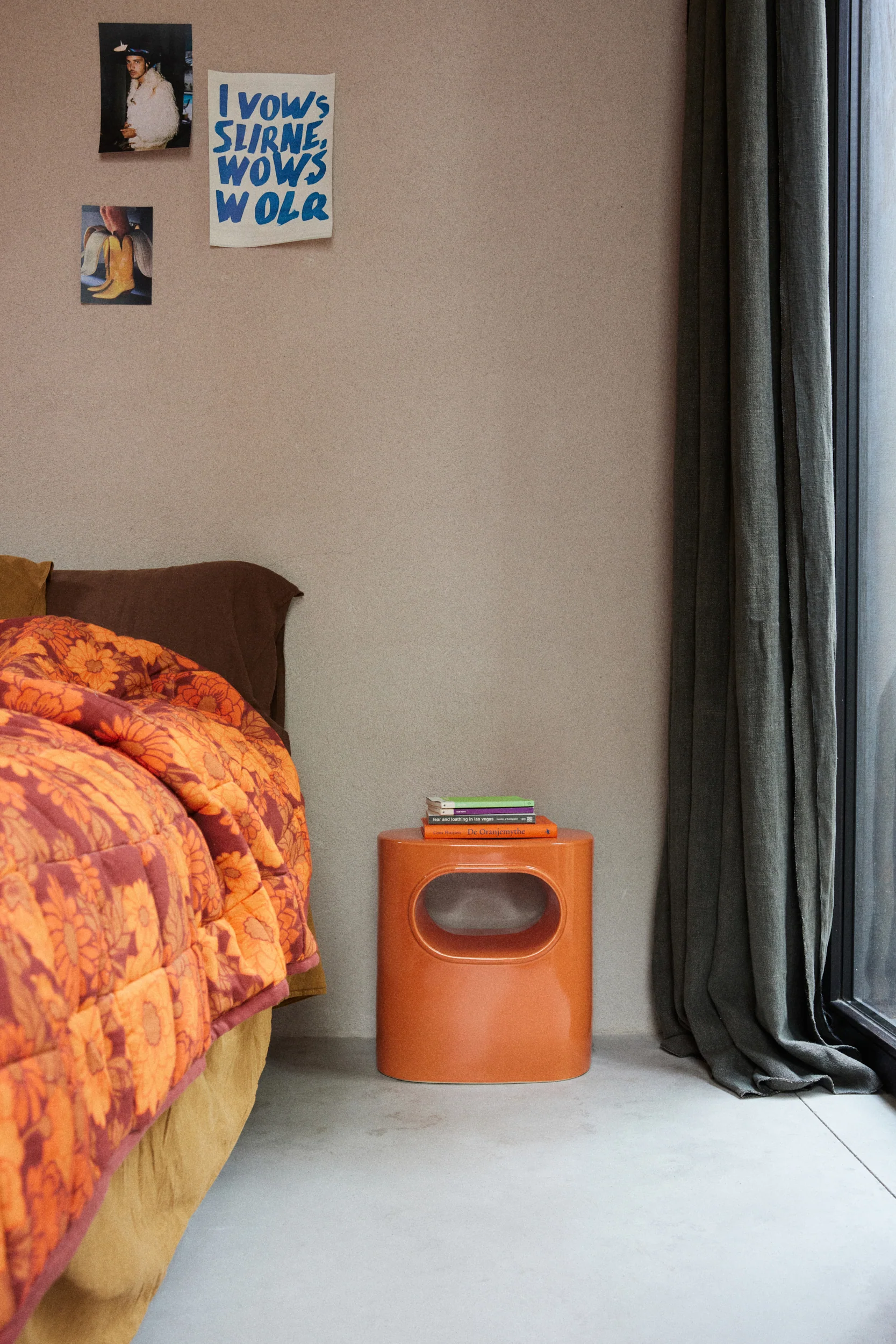 Space Side Table Orange - Image 5