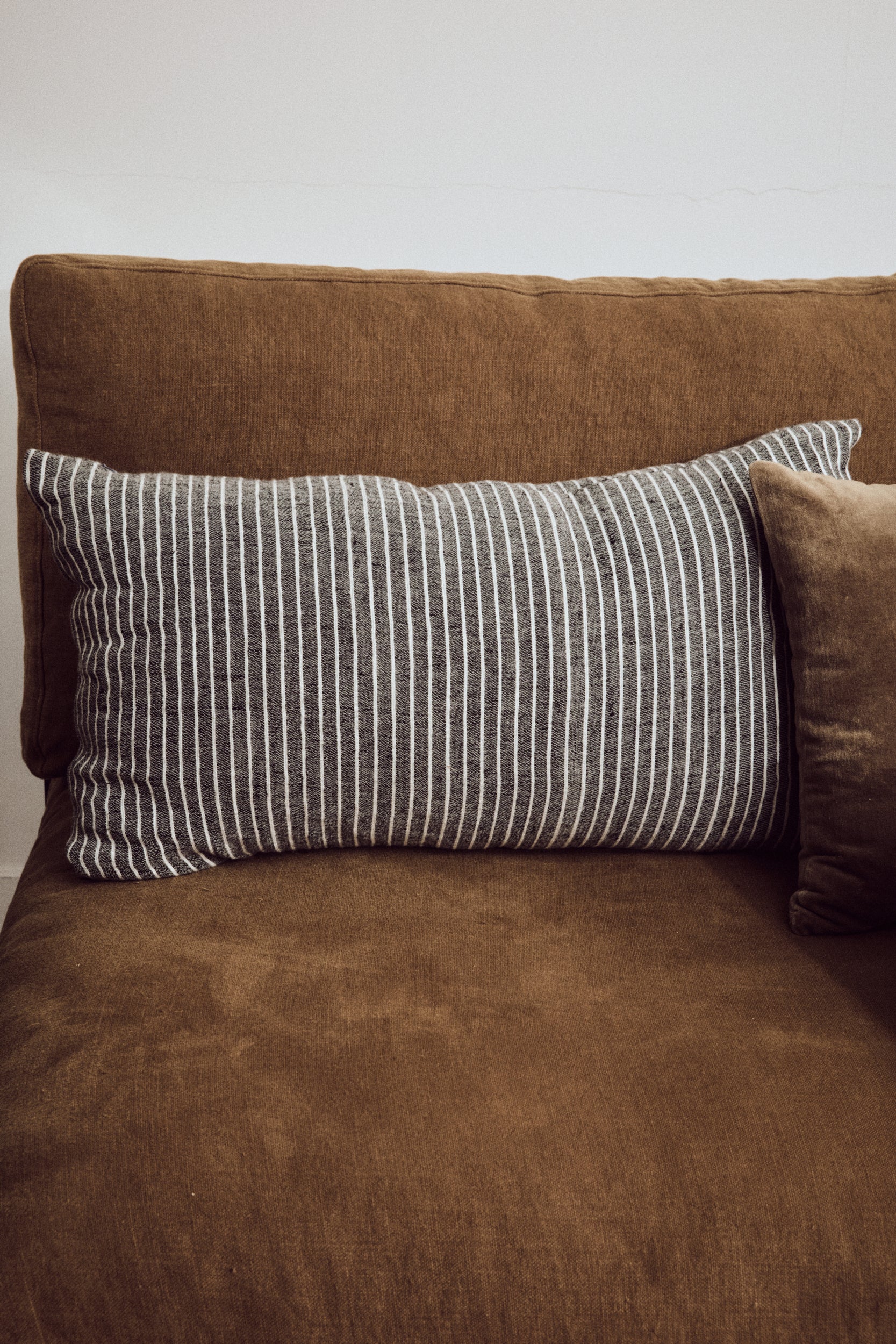 Striped Cushion Monochrome (70X40cm) - Image 4