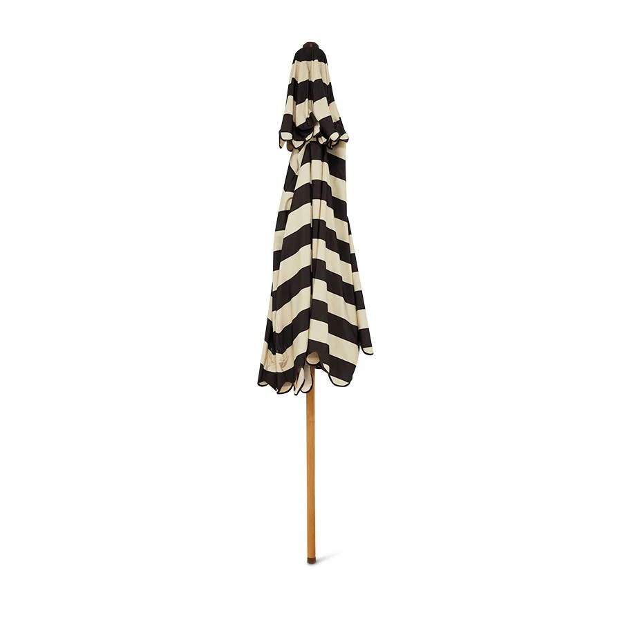 Striped Patio Umbrella Stracciatella - Image 2