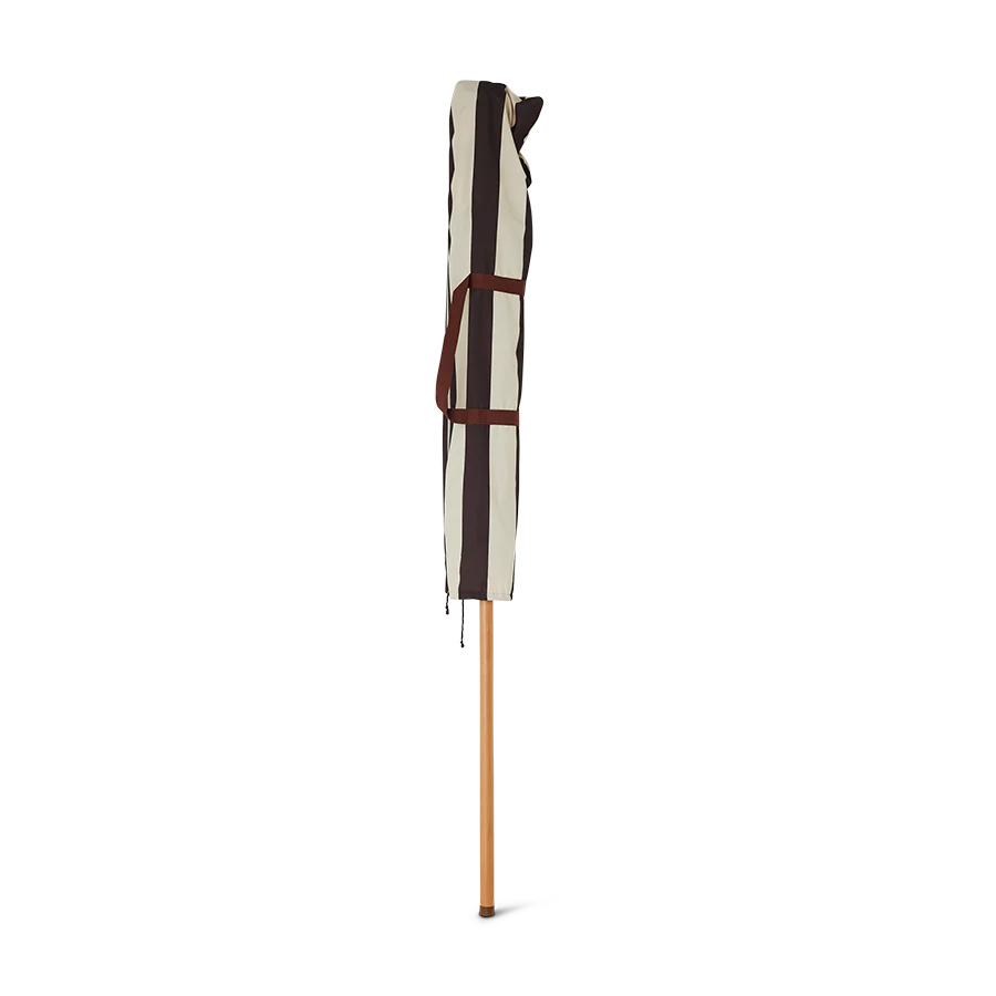 Striped Patio Umbrella Stracciatella - Image 3