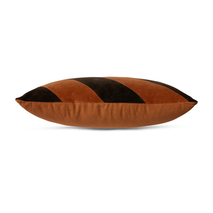 Striped Velvet Cushion September (60x40) - Image 3