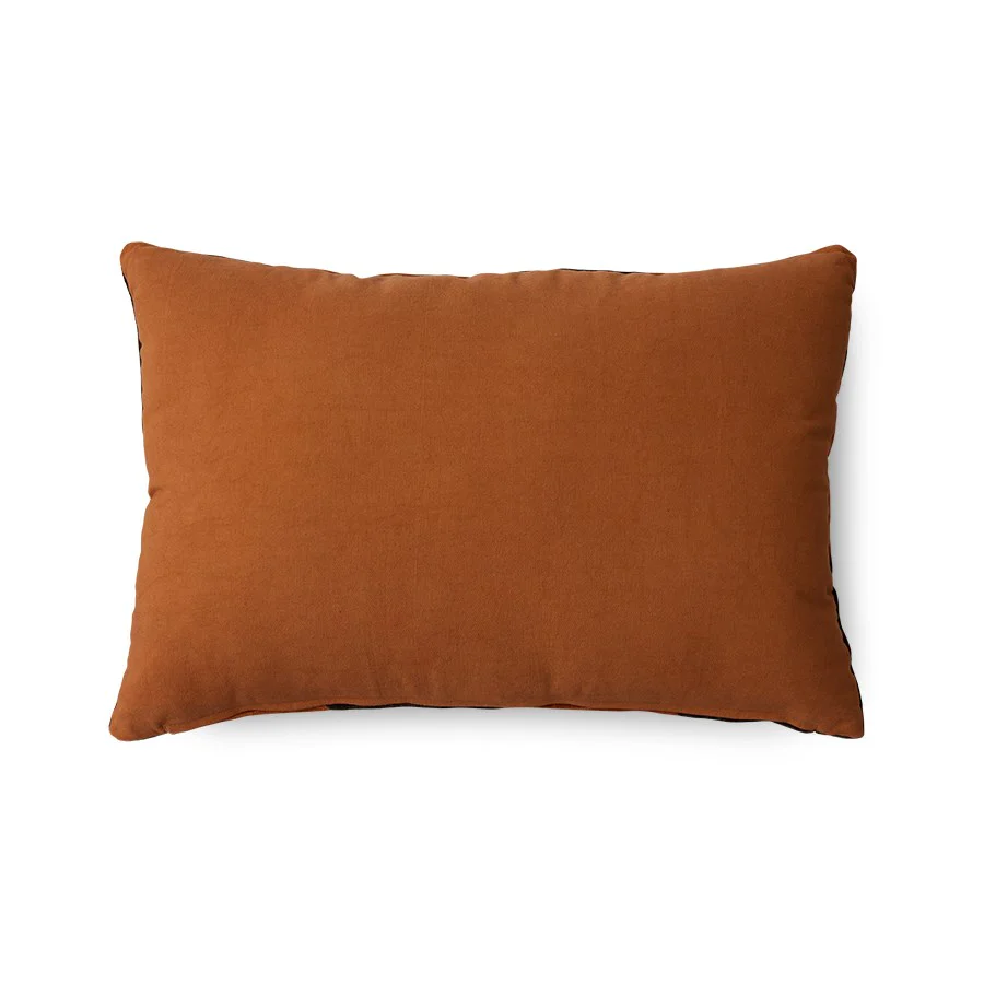 Striped Velvet Cushion September (60x40) - Image 5