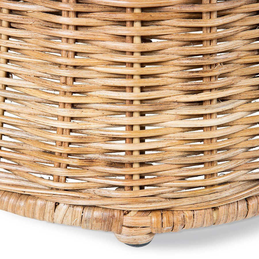 Tall Rattan Side Table - Image 4