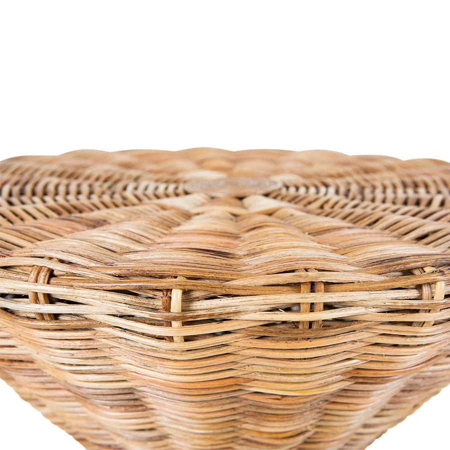 Tall Rattan Side Table - Image 5