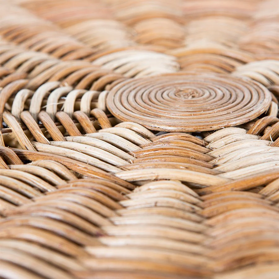 Tall Rattan Side Table - Image 6