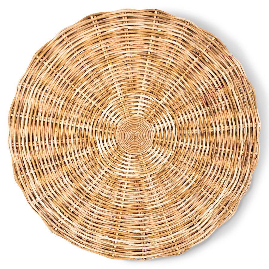 Tall Rattan Side Table - Image 7