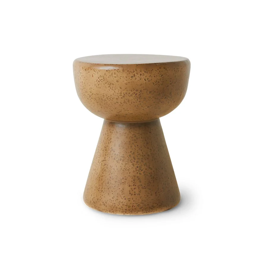 Terrazzo Side Table Pebble