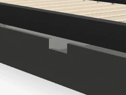 Trundle / Drawers Cutout Handle