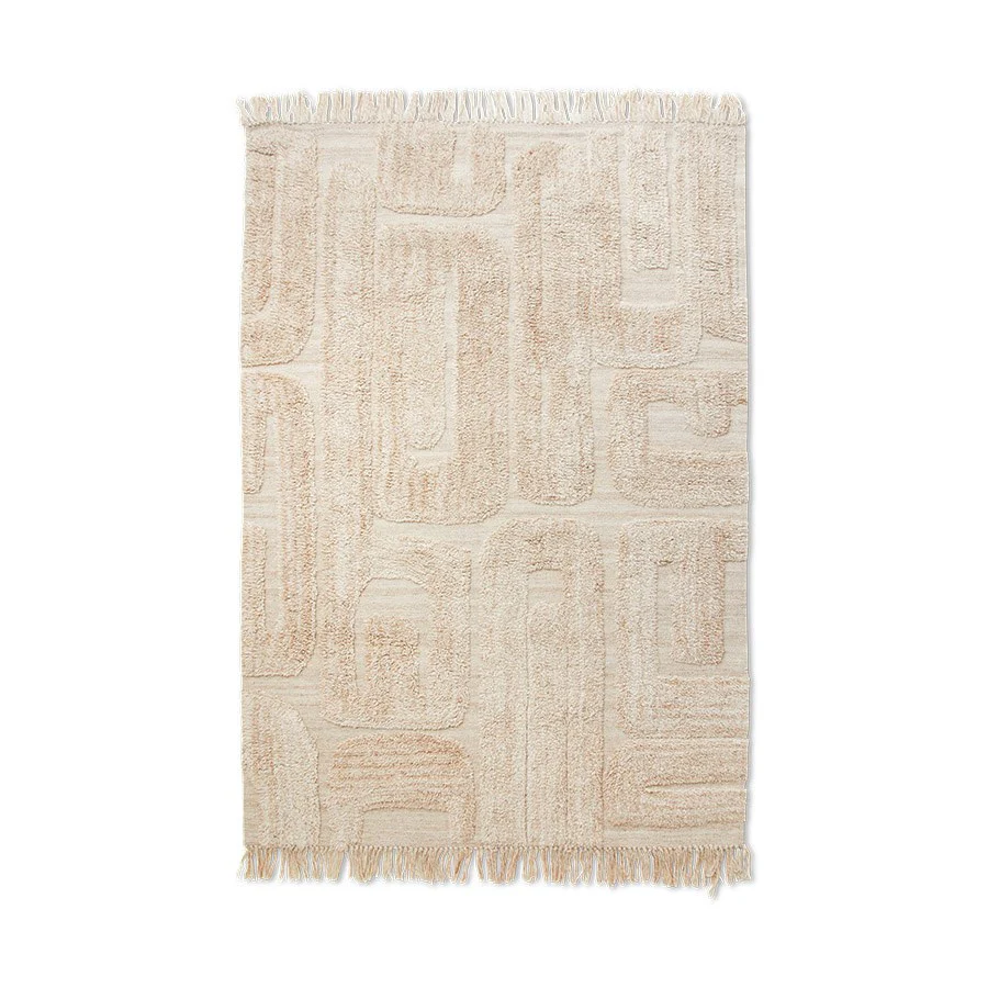 Tufted Rug Limestone (160X230)