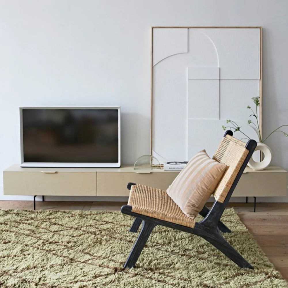 TV Cabinet Wood Grain 167cm Sand - Image 3