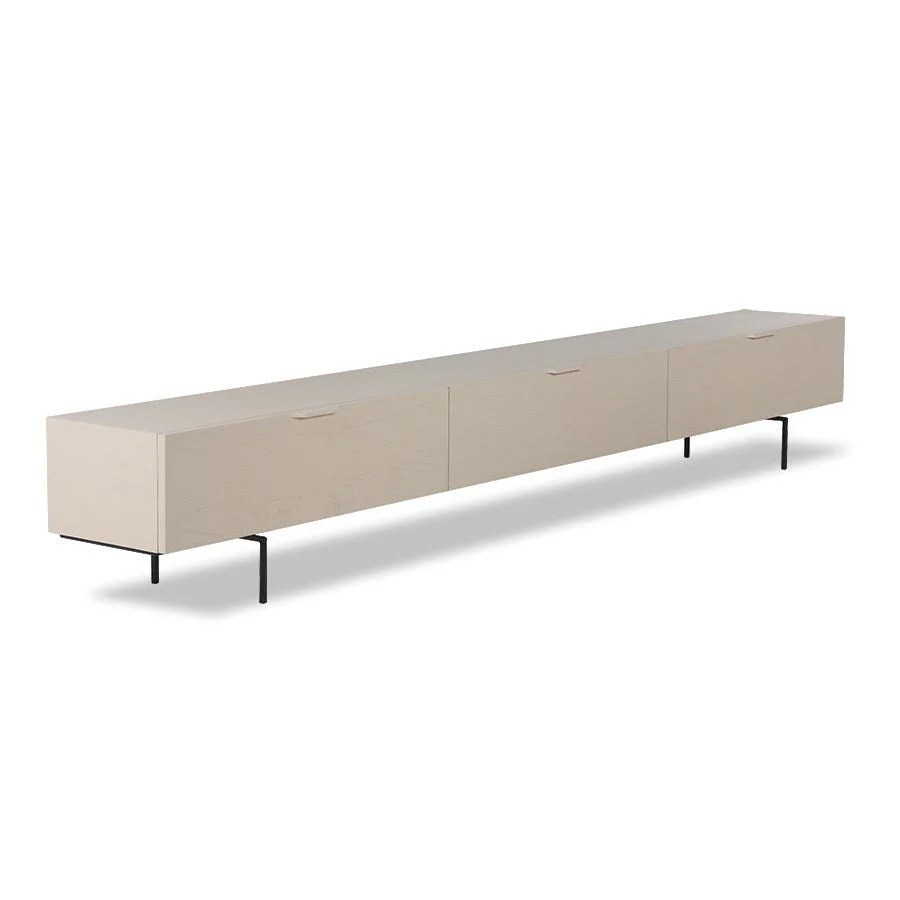 TV Cabinet Wood Grain 250cm Sand - Image 2