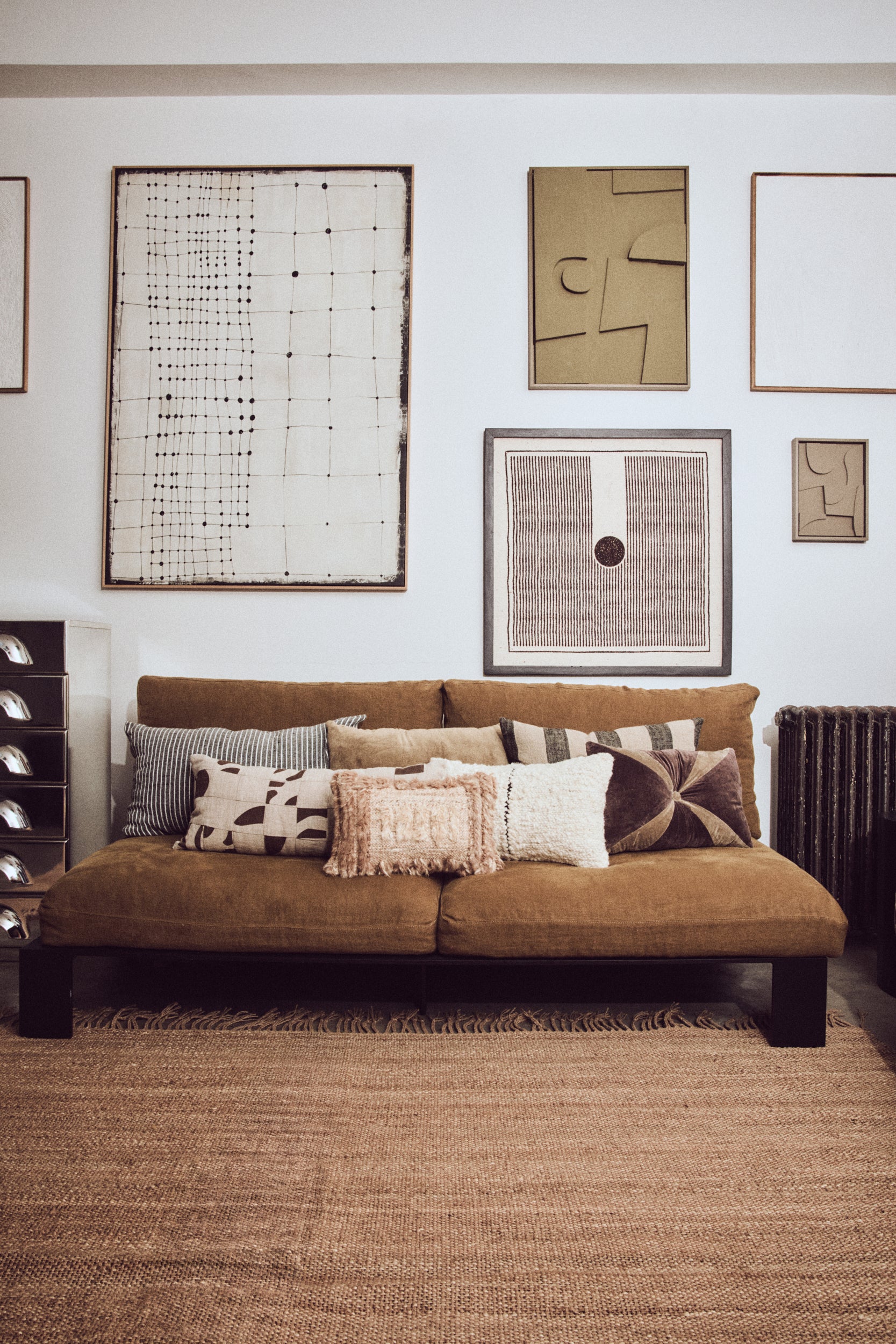 Velvet Brown Cushion (50X30cm) - Image 5