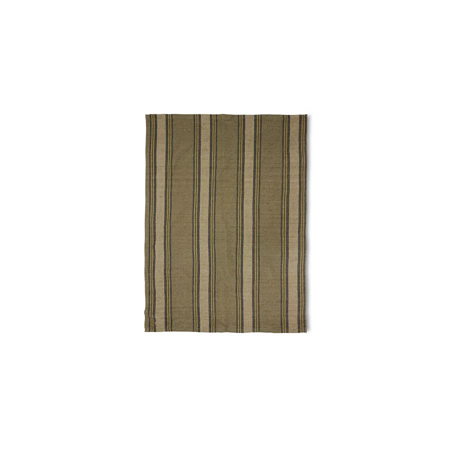 Vida Striped Tea Towel Sand/Cream (50X70cm)