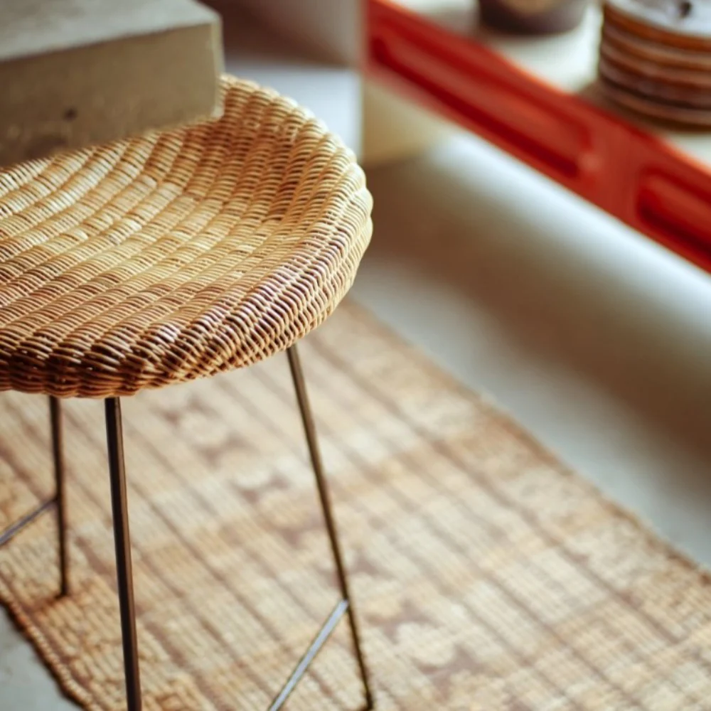 Wicker Barstool - Image 6