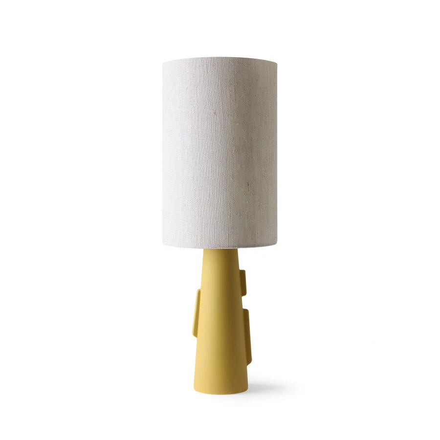 Cylinder Lampshade Natural Linen - Image 2